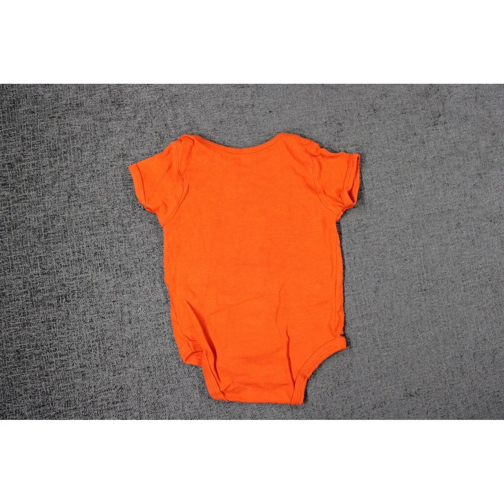 MLB Houston Astros Orange Baseball Stitch Infant Bodysuit 12M Genuine Merch
